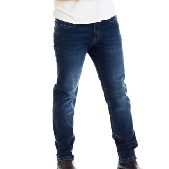 F#%k Your Khakis The Perfect Jean Athletic Fit CaptainMidnight Blue33W x 34L NWT - Picture 4 of 7